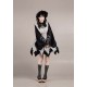 With Puji Letters and Poems-Craws Caw At Night Blouses Apron Skirt Underbust JSK OP Cape and Sets(Pre-Order/Full Payment Without Shipping)